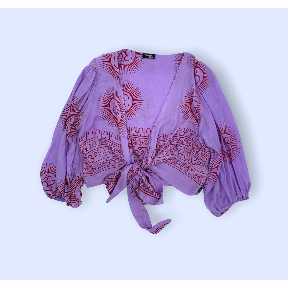 Bolero Lila/rojo