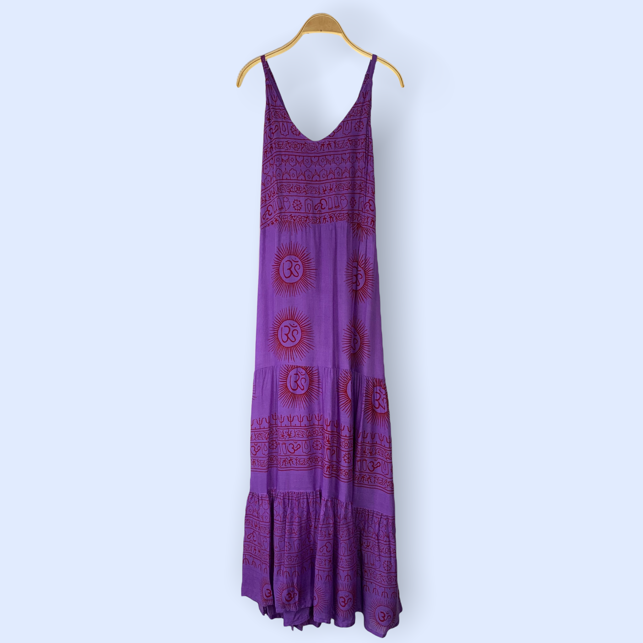 Vestido tirantes Morado